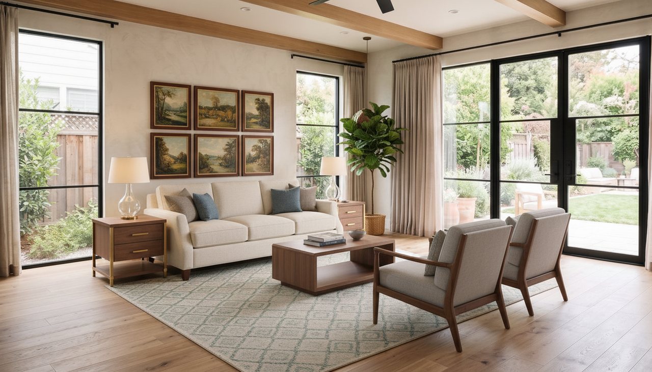 Classic Transitional staging