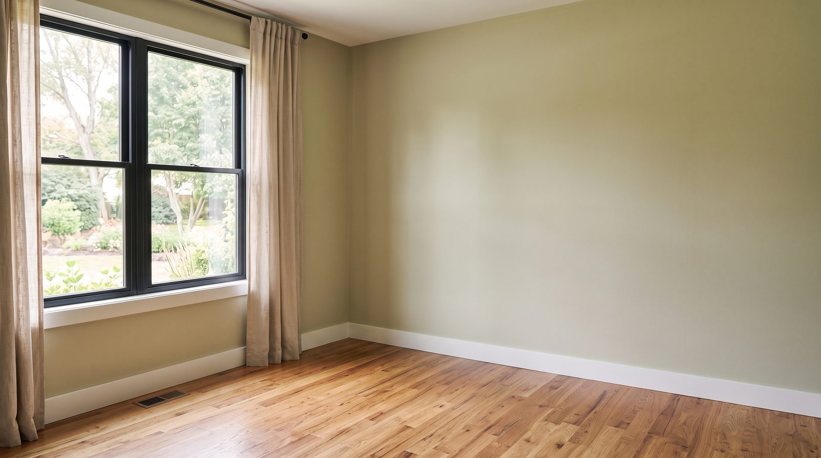 Empty home office